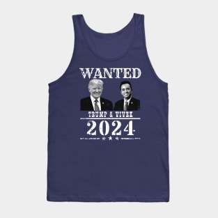 WANTED Trump & Vivek 2024 Tank Top